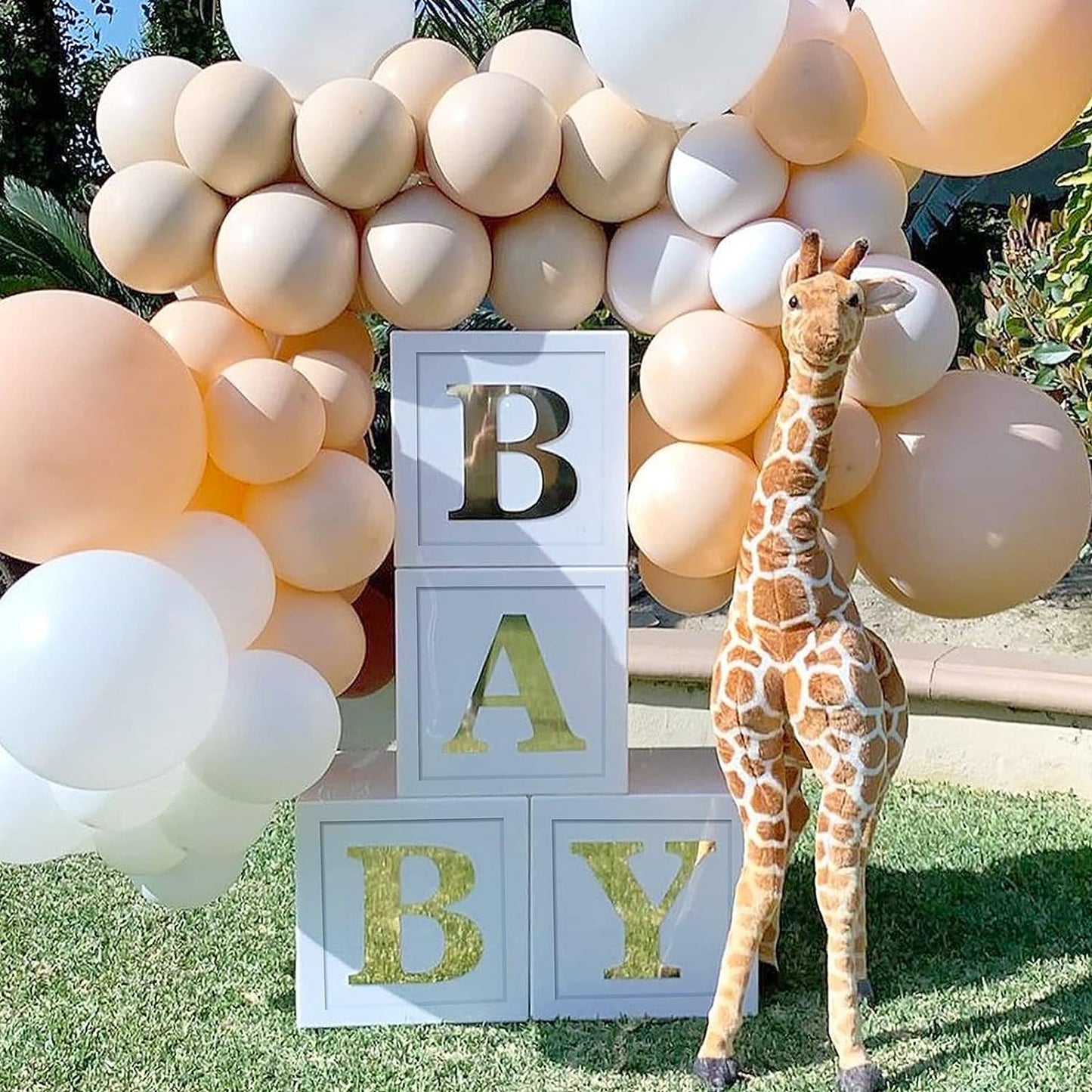 Baby Shower Boxes White