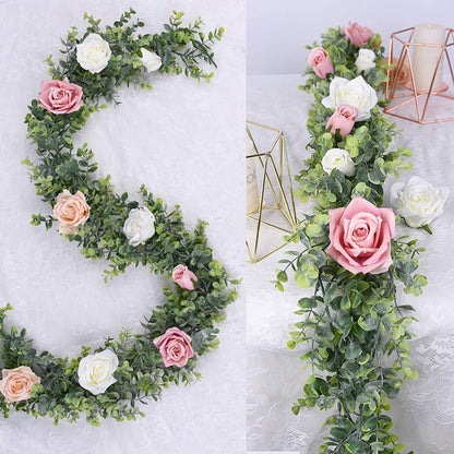 Faux Eucalyptus Garland 2 Pack