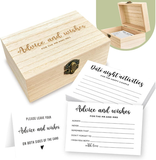 Wedding Advice Cards for Mr & Mrs