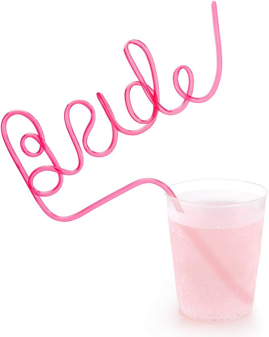 Bachelorette Party XL Bride Straw