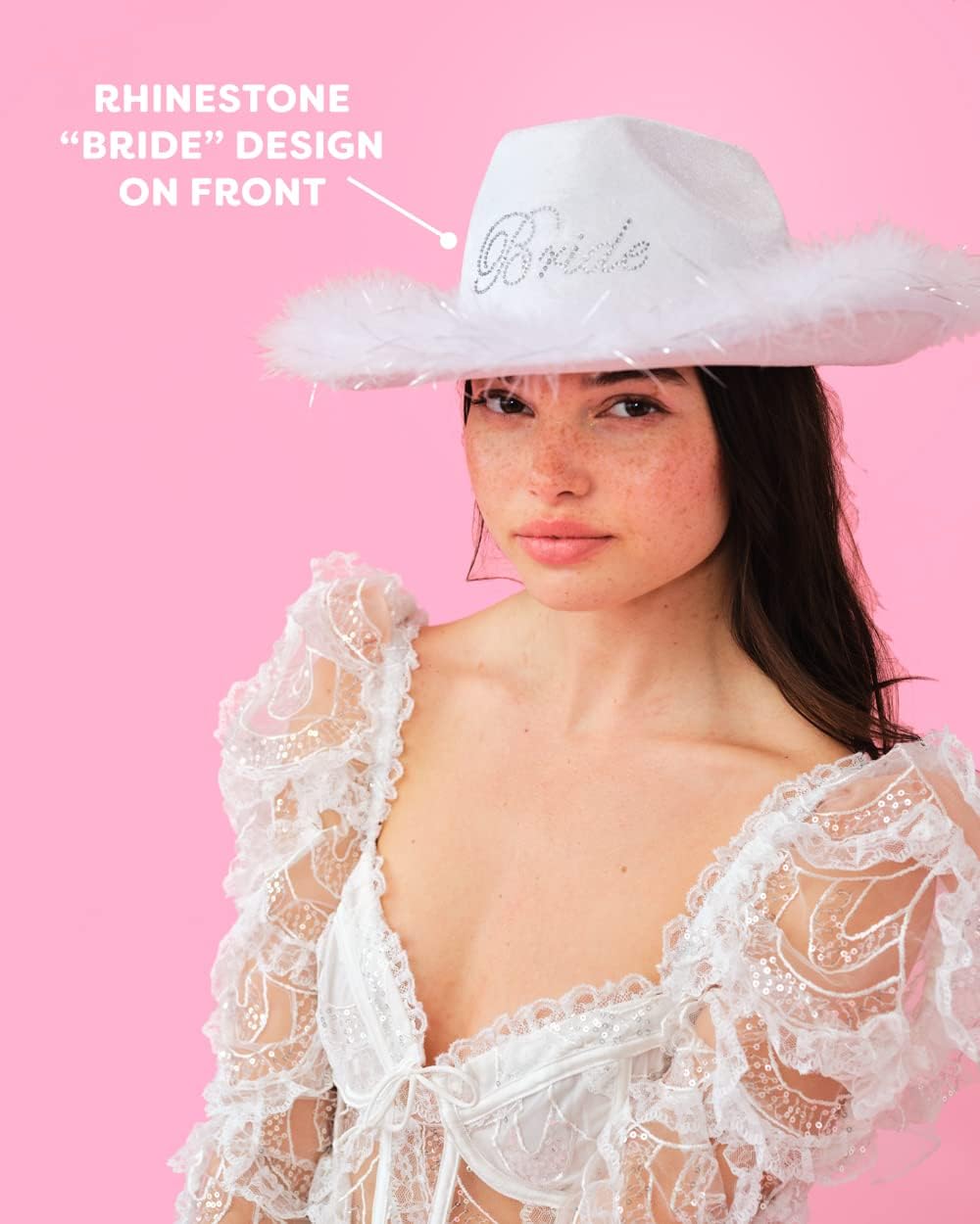 Bride Cowgirl Hat