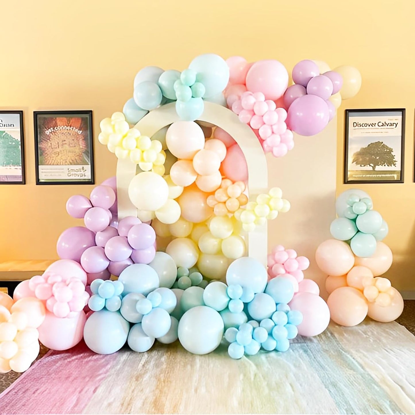 Pastel Balloons 66 pack 12inch