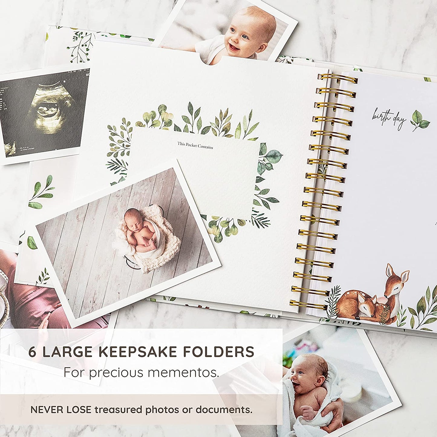 Baby Keepsake Memory Book