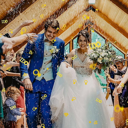 Gold 'I do' Confetti