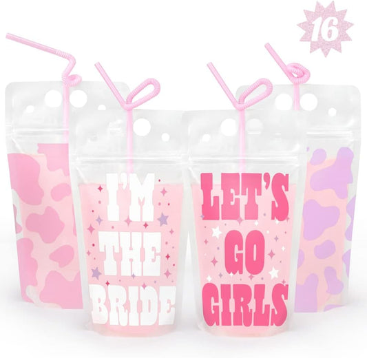 Bachelorette Party Last Rodeo Drink Pouches