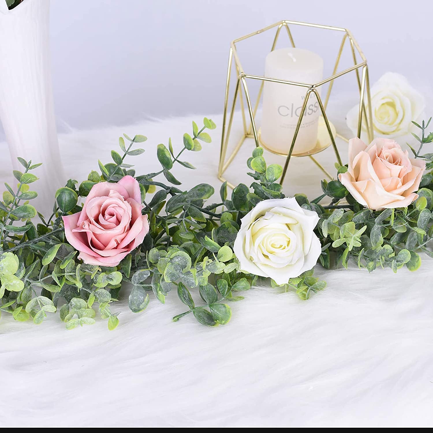 Faux Eucalyptus Garland 2 Pack