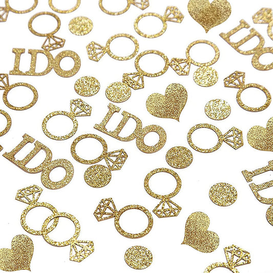 Gold 'I do' Confetti