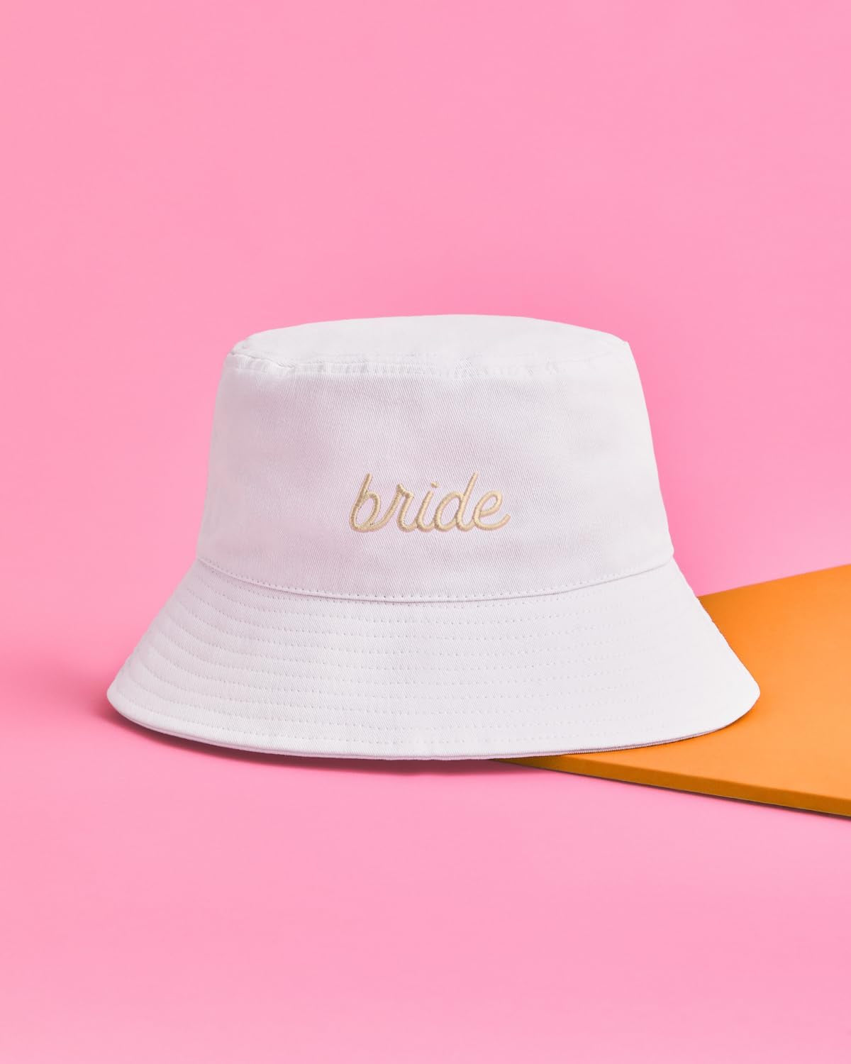 White 'Bride' Bucket Hat